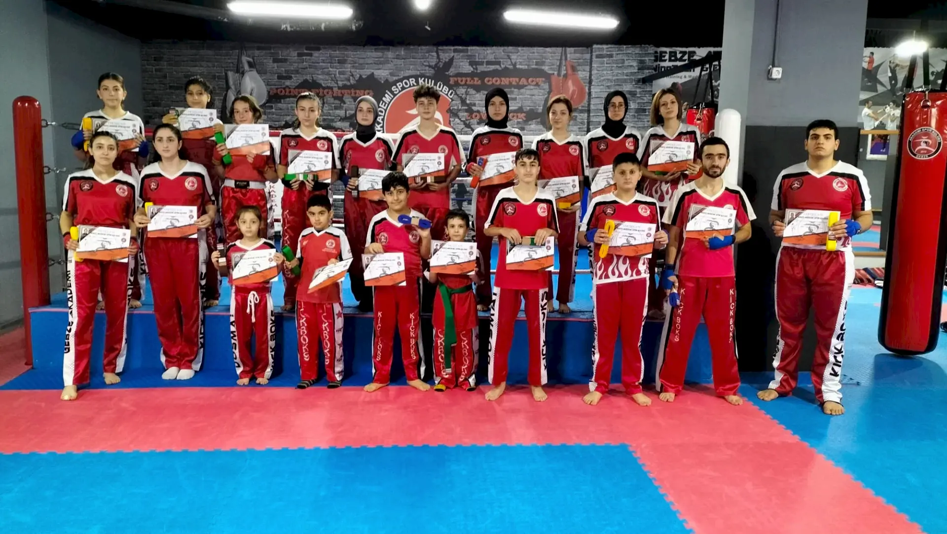 Kıck Boks Kuşak Terfi Sınavı Aralık 2022